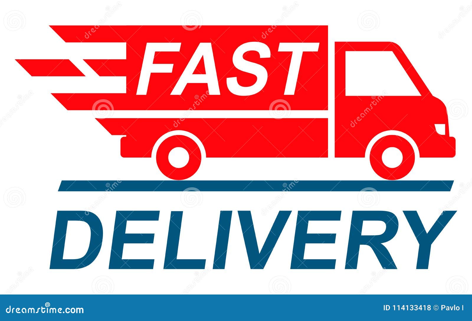 fast shipping delivery truck, shipping service -